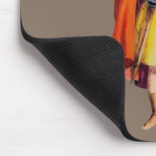 ADRIAN ~ Ancient Briton COSTUME ~ Personalisiert Mousepad (Ecke)