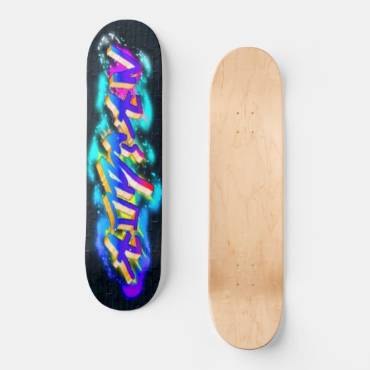 ADRIAN Customized Graffiti Skateboard (Vorderseite)