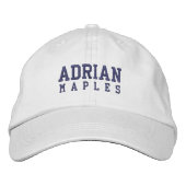 Adrian High School bestickt Baseball Hat Bestickte Baseballkappe (Vorderseite)