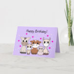 Adrian Llama Makes Friends Birthday Card Karte<br><div class="desc">Birthday card from the story “Adrian Llama Makes Friends”. This card is customizable with your personalized message and or name.</div>