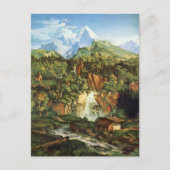 Adrian Ludwig Richter - The Watzmann Postkarte (Vorderseite)