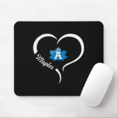 Adrian Maples Logo Halbherz Slogan Hs Mousepad (Mit Mouse)