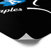 Adrian Maples Logo Halbherz Slogan Hs Poster (Ecke)