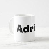 Adrian-Tasse Kaffeetasse (Vorderseite Links)