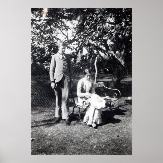 Adrian und Virginia Stephen, 1900 Poster (Vorne)