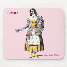 ADRIANA ~ Junge Frau CORFU ~ Mousepad