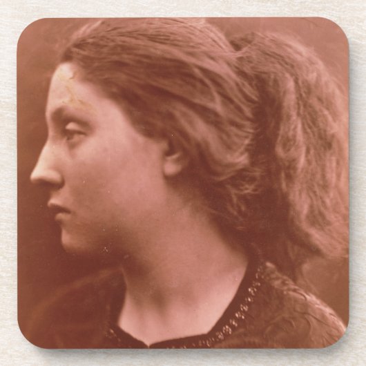 Adriana (Sepia-Foto) Getränkeuntersetzer (Vorderseite)