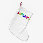 Adrianna Kleiner Weihnachtsstrumpf (Vorderansicht (hängend))