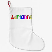 Adrianna Kleiner Weihnachtsstrumpf (Vorderseite)