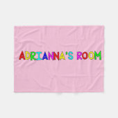 Adrianna-Saal Fleecedecke (Vorderseite (Horizontal))