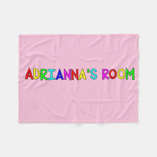 Adrianna-Saal Fleecedecke (Vorderseite (Horizontal))