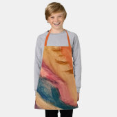 Adrianna's Wassercolor Sunset Schürze (Getragen)
