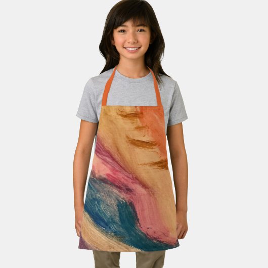 Adrianna's Wassercolor Sunset Schürze (Insitu)