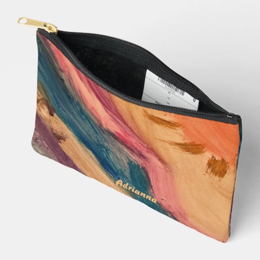 Adrianna's Wassercolor Sunset Zubehörtasche (Offen)