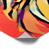 Adrianne sieht gutes Pop Art Poster aus (Ecke)