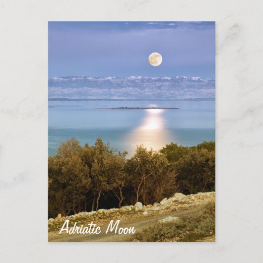 Adriatic Moon Postkarte (Vorderseite)