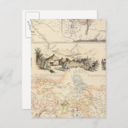 Adrica Postkarte (Vorne/Hinten)