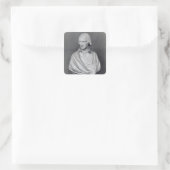 Adrien Duquesnoy Quadratischer Aufkleber (Tasche)