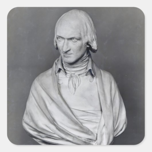 Adrien Duquesnoy Quadratischer Aufkleber (Vorderseite)