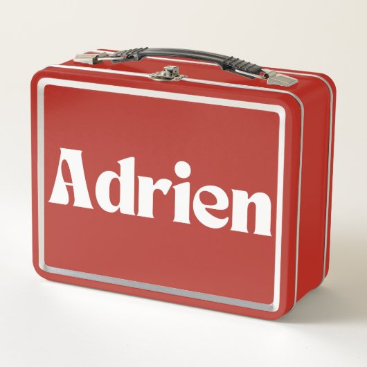 Adrien Metall Brotdose (Vorderseite)
