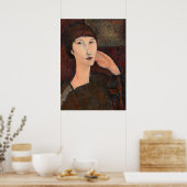 Adrienne - Amedeo Modigliani Fine Art Poster (Küche)