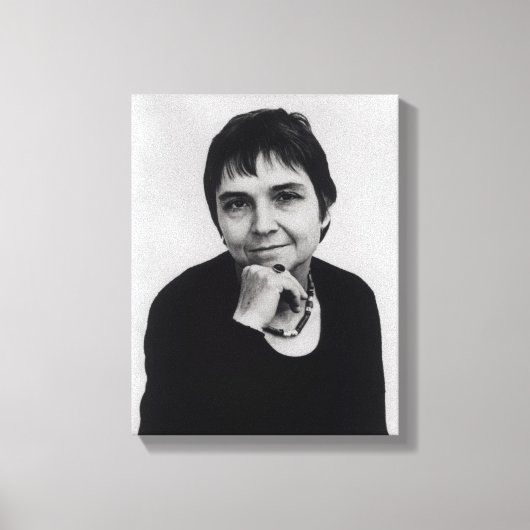 Adrienne Cecile Rich , 1970er Leinwanddruck (Vorderseite)