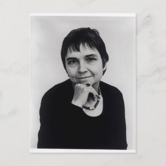 Adrienne Cecile Rich , 1970er Postkarte (Vorderseite)