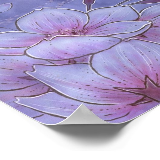 Adrift Art Print Poster (Ecke)