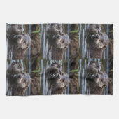 **"Adrift in Liebe: Mama und Baby Otter"*** Geschirrtuch (Horizontal)