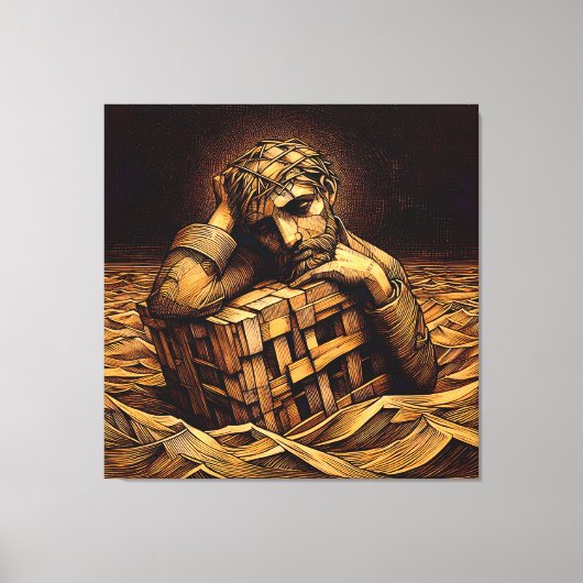 Adrift Leinwanddruck (Vorderseite)