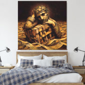 Adrift Leinwanddruck (Insitu (Schlafzimmer))