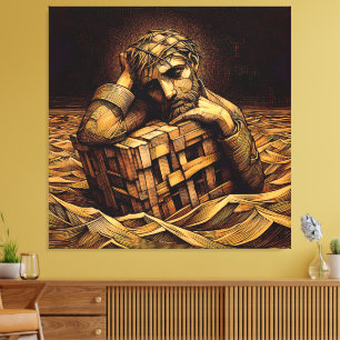 Adrift Leinwanddruck