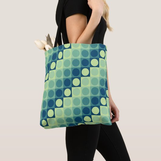 Adrift Polka Grid Tasche (Von Nahem)