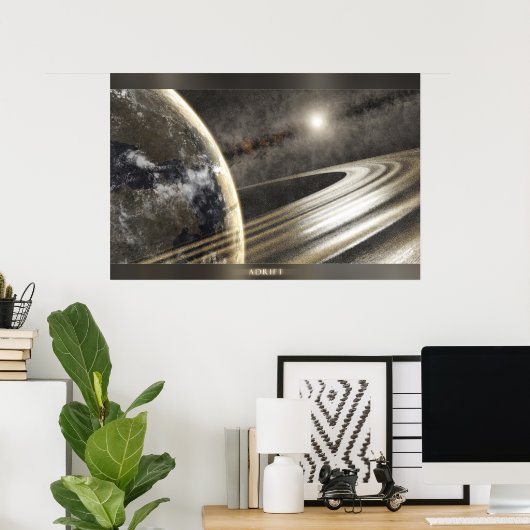 Adrift Poster (Heimbüro)