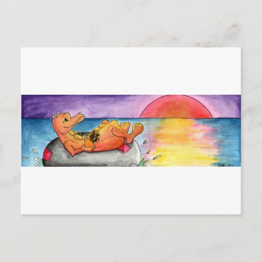 Adrift Postkarte (Vorderseite)