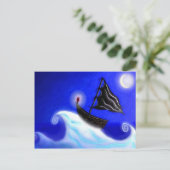 Adrift Postkarte (Stehend Vorderseite)