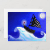 Adrift Postkarte (Vorne/Hinten)