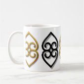 Adrinka - Erde Kaffeetasse (Links)