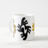 Adrinka - Frieden Kaffeetasse (Vorderseite Links)