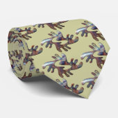 Adrinka-Peace-Kupfer Krawatte (Gerollt)