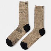 Ads of the Past, NY 1856 Crew Socks Socken (Linkes Detail)