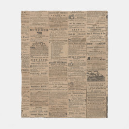 Ads of the Past, NY 1856 Fleecedecke