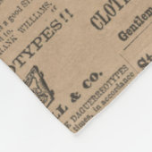 Ads of the Past, NY 1856 Fleecedecke (Ecke)