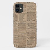 Ads of the Past, NY 1856 iPhone / iPad case (Rückseite)