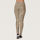 Ads of the Past, NY 1856 Leggings (Rückseite)