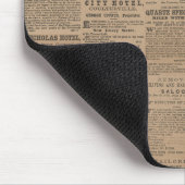 Ads of the Past, NY 1856   Mousepad (Ecke)