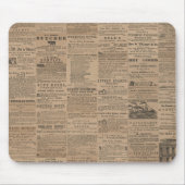 Ads of the Past, NY 1856   Mousepad (Vorne)