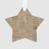 Ads of the Past, NY 1856 Ornament (Rückseite)