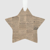 Ads of the Past, NY 1856 Ornament (Vorderseite)