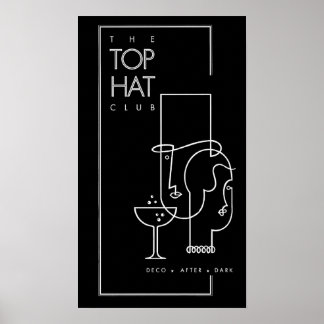 ADSW Vintag Ball Poster